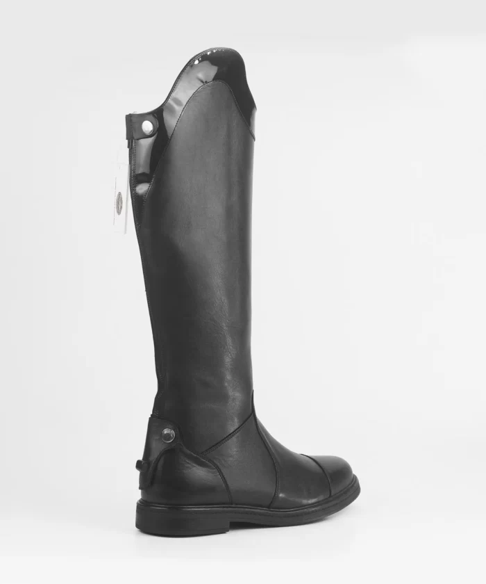 Botte cavalier en Noir - BOTT-0036 - chaussures cuir - sécurité militaire - argumo