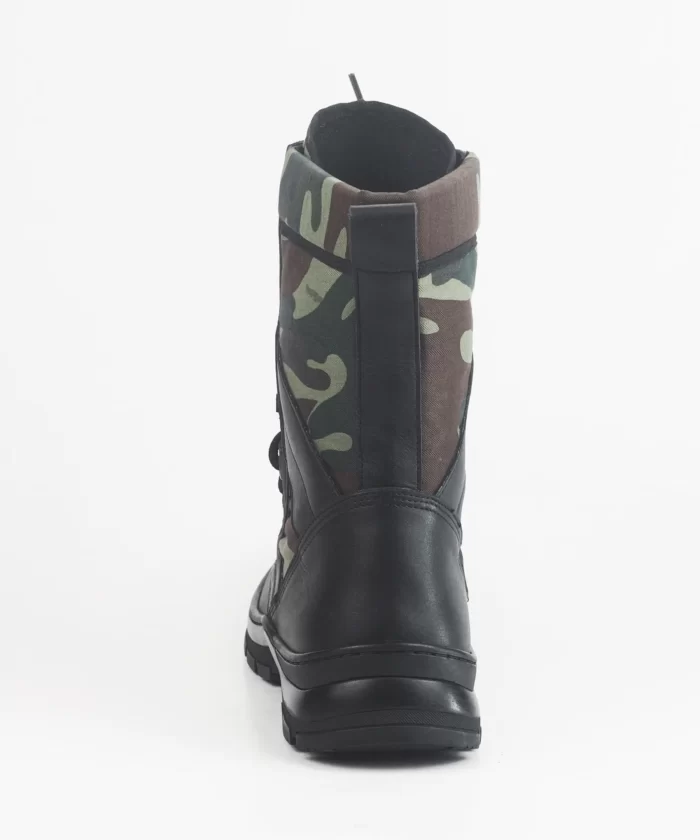 Bottes en cuir avec motif Camouflage - BOTT-0062 - Argumo